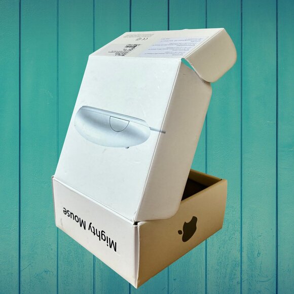 Apple A152 Mighty Mouse USB Wired Optical w/Trackball Origiinal Box & Paperwork - Picture 7 of 9